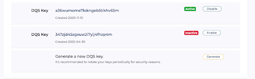 Key management - Spamhaus